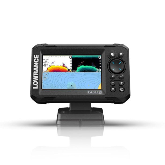 Lowrance Eagle 5 SplitShot ROW ryhmässä Veneilyelektroniikka & veneily / kaikuluotaimet / Kaikuluotain ja plotteri -yhdistelmälaitteet @ Sportfiskeprylar.se (000-16112-001)
