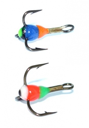 Glow Hook 2kpl size 10 ryhmässä Koukut & Tarvikkeet / Koukut / Pilkkiminen jigikoukut @ Sportfiskeprylar.se (0000607000100007r)