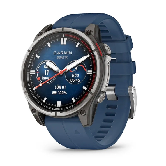 Garmin Quatix 8, Amoled ryhmässä Superdeals / Merielektroniikka tarjouksessa @ Sportfiskeprylar.se (010-02904-51r)