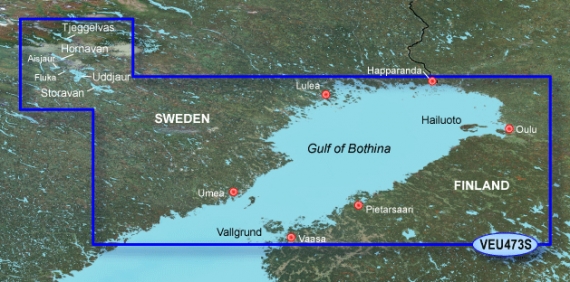 Garmin Bluechart G3 Vision 473S Övik-Haparanda ryhmässä Veneilyelektroniikka & veneily / Kartat @ Sportfiskeprylar.se (010-C0817-00)