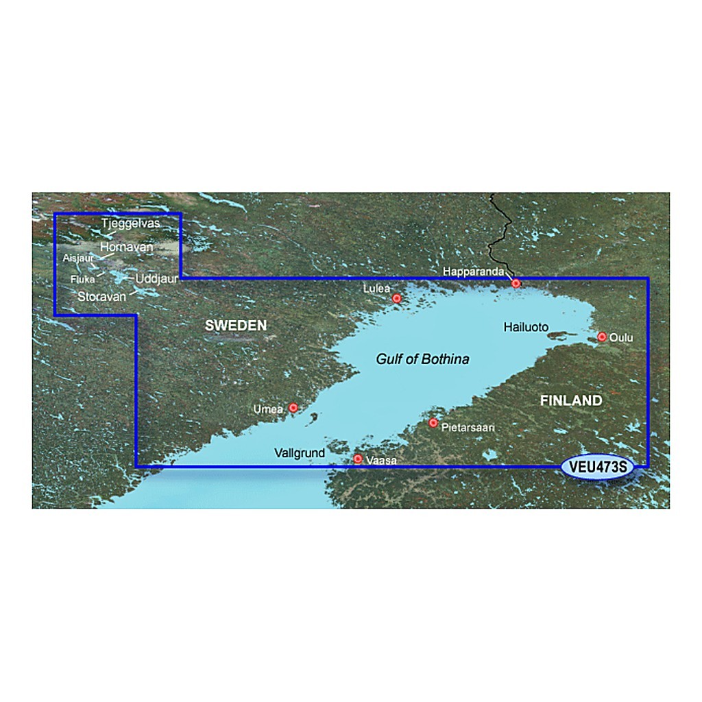 Garmin Bluechart G3 Vision 473S Övik-Haparanda ryhmässä Veneilyelektroniikka & veneily / Kartat @ Sportfiskeprylar.se (010-C0817-00)
