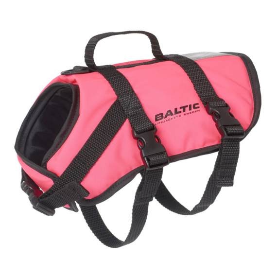 Dog Vest Pluto Pink ryhmässä Vaatteet ja kengät / Kelluva vaatetus / Pelastusliivit / Pelastusliivit kissat & koirat @ Sportfiskeprylar.se (0413-000-1r)