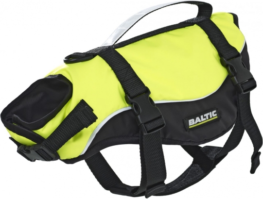 Baltic Cat Life Vest Maja Black/Yellow ryhmässä Vaatteet ja kengät / Kelluva vaatetus / Pelastusliivit / Pelastusliivit kissat & koirat @ Sportfiskeprylar.se (0473-000-1r)
