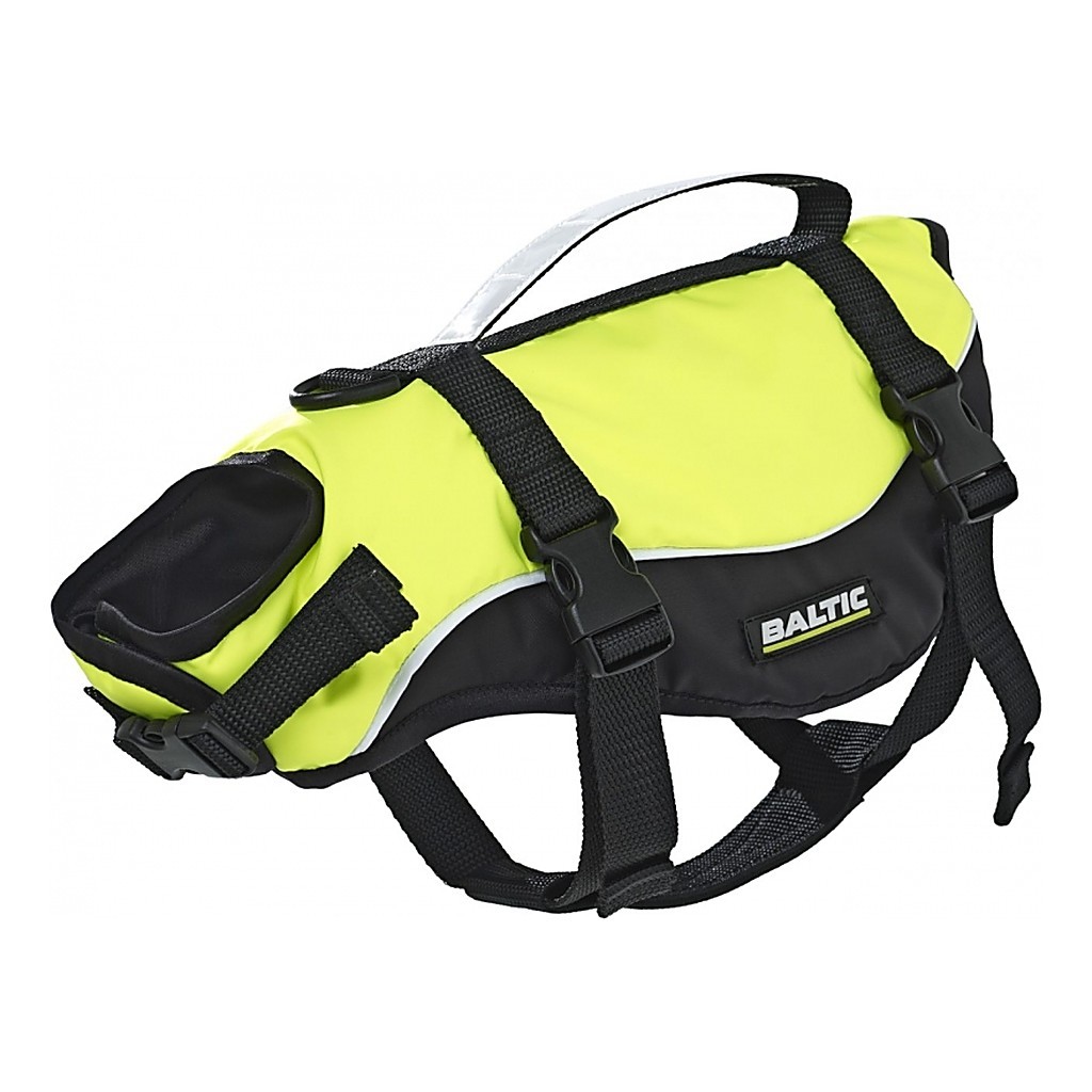 Baltic Cat Life Vest Maja Black/Yellow ryhmässä Vaatteet ja kengät / Kelluva vaatetus / Pelastusliivit / Pelastusliivit kissat & koirat @ Sportfiskeprylar.se (0473-000-1r)