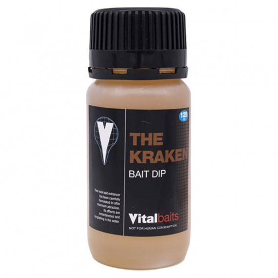 Vital Baits Dip The Kraken 125ml ryhmässä Vieheet / Boiliet, Hook-syötit & Mäski / Nestet & lisukkeet @ Sportfiskeprylar.se (05-0014)