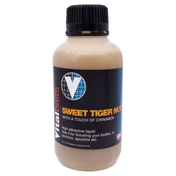Vital Baits Sweet Tiger Nut Liquid with Cinnamon 500ml ryhmässä Uistimet / vieheet / Boiliet, Hook-syötit & Mäski / Nestet & lisukkeet @ Sportfiskeprylar.se (06-0006)