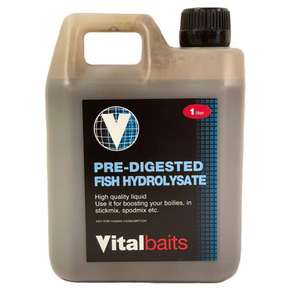 Vital Baits Pre-Digested Fish Hydrolysate 1l ryhmässä Vieheet / Boiliet, Hook-syötit & Mäski / Nestet & lisukkeet @ Sportfiskeprylar.se (06-0020)