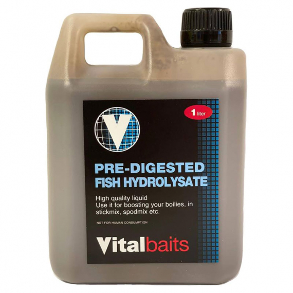 Vital Baits Pre-Digested Fish Hydrolysate 1l ryhmässä Uistimet / vieheet / Boiliet, Hook-syötit & Mäski / Nestet & lisukkeet @ Sportfiskeprylar.se (06-0020)