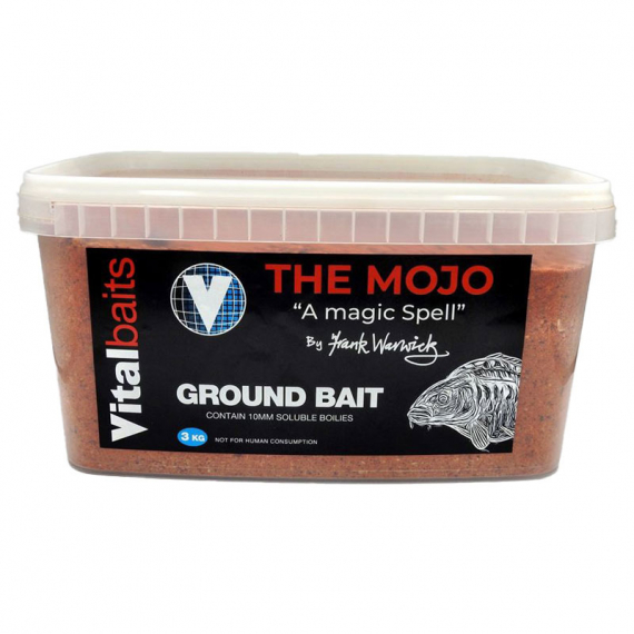 Vital Baits Groundbait The Mojo Bucket 3kg ryhmässä Vieheet / Boiliet, Hook-syötit & Mäski / Mäski / Groundbait @ Sportfiskeprylar.se (08-0014)