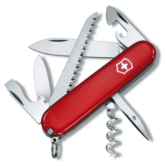 Victorinox Pocket Knife Swiss Army Camper Red ryhmässä Työkalut & Lisätarvikkeet / Monitoimityökalut @ Sportfiskeprylar.se (1-3613)