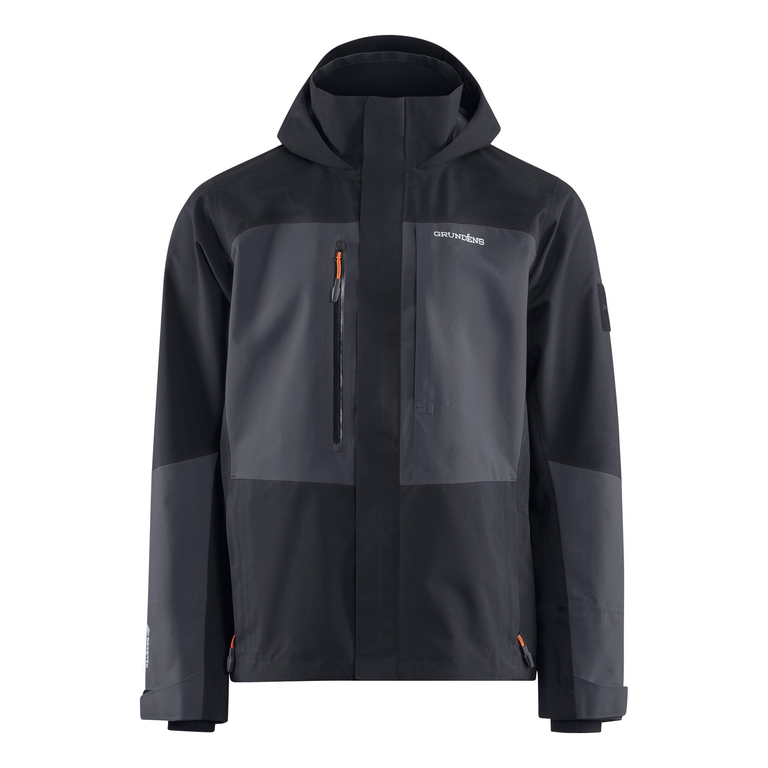 Grundéns Gore-Tex Pro Fishing Jacket Obsidian ryhmässä Vaatteet ja kengät / Vaatetus / Takit / Sadetakit @ Sportfiskeprylar.se (10008-079-0013r)