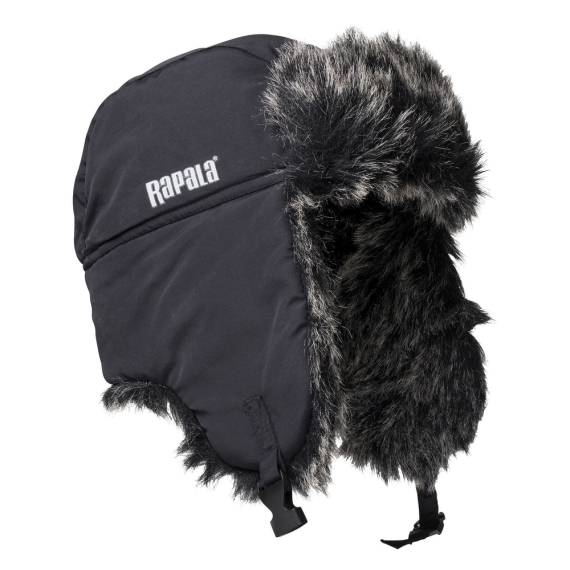 Rapala Trapper Hat Black ryhmässä Vaatteet ja kengät / Lippalakit ja päähineet / Lakit & pipot @ Sportfiskeprylar.se (100215NO)