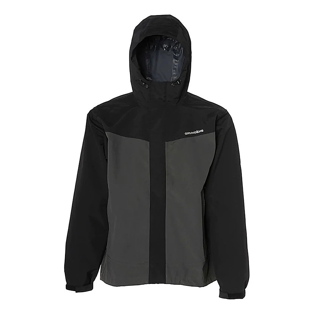 Grundéns Full Share Jacket Black/Grey ryhmässä Vaatteet ja kengät / Vaatetus / Takit / Sadetakit @ Sportfiskeprylar.se (10044-015-0013r)