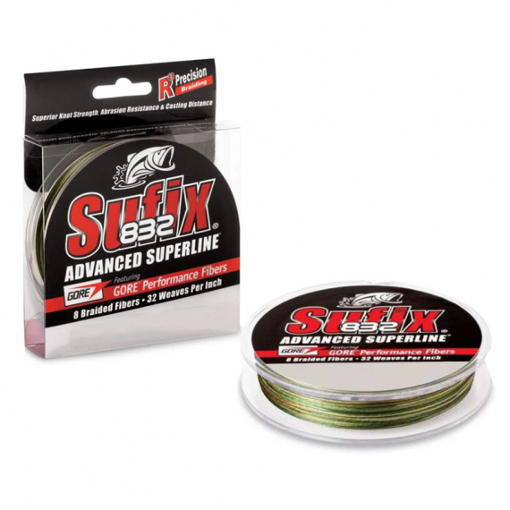 Sufix 832 Braid 120m Braid CAMO 0,13mm/18LB ryhmässä Siimat / Kuitu- ja supersiimat @ Sportfiskeprylar.se (100459NO)