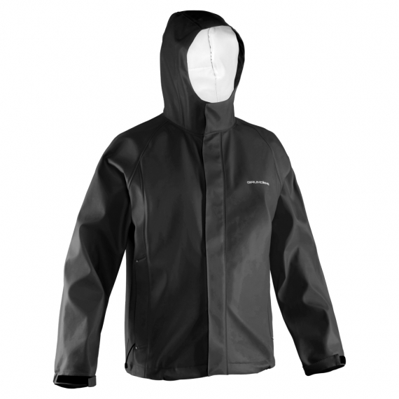 Grundéns Neptune 319 Hooded Jacket - Black, XL ryhmässä Vaatteet ja kengät / Vaatetus / Takit / Sadetakit @ Sportfiskeprylar.se (10079-001-0016)