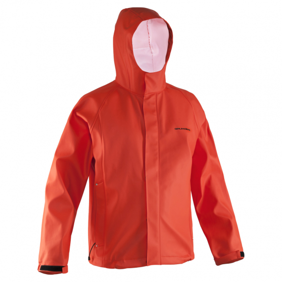 Grundéns Neptune 319 Hooded Jacket - Orange, L ryhmässä Vaatteet ja kengät / Vaatetus / Takit / Sadetakit @ Sportfiskeprylar.se (10079-800-0015)