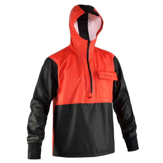 Grundéns Neptune 103 Anorak Pullover Orange ryhmässä Vaatteet ja kengät / Vaatetus / Takit / Sadetakit @ Sportfiskeprylar.se (10081-800-0014r)