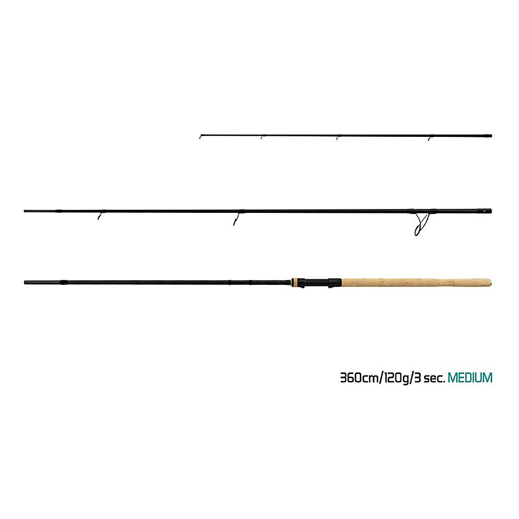 Delphin Reaxe Feeder Medium - 360 cm/120 g/3-piece ryhmässä Vavat / Specimenvavat / Syöttivavat @ Sportfiskeprylar.se (101006661)