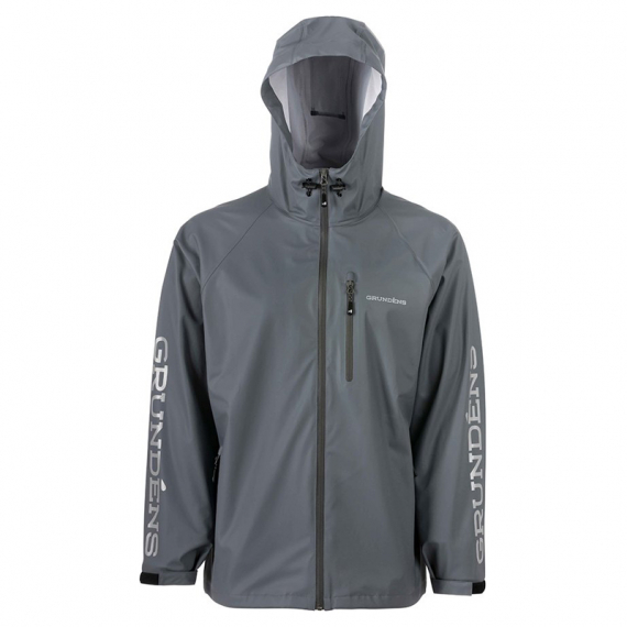 Grundéns Tourney Full Zip Jacket Iron Grey ryhmässä Vaatteet ja kengät / Vaatetus / Takit / Sadetakit @ Sportfiskeprylar.se (10139-053-0013r)