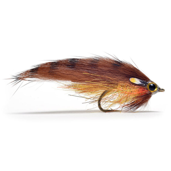 Midi Zonker Golden Brown - 6cm ryhmässä Vieheet / Perhot / Streamerit @ Sportfiskeprylar.se (101981GL)