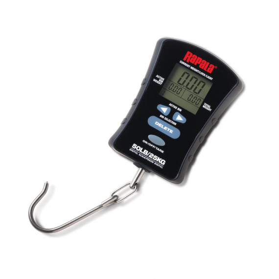 Rapala Scales digital 25kg kompakt RCTDS-50 ryhmässä Työkalut ja tarvikkeet / Vaa\'at @ Sportfiskeprylar.se (102356NO)