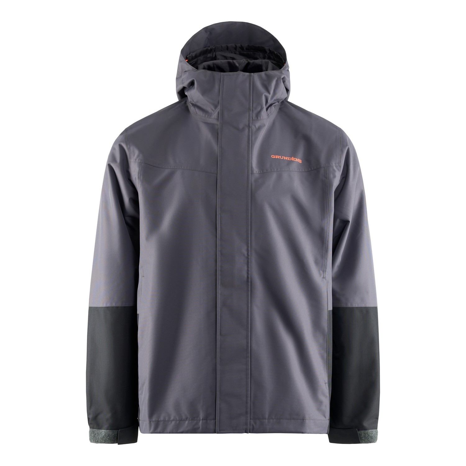 Grundéns Men\'s Deepwater 2L Fishing Jacket Anchor ryhmässä Vaatteet ja kengät / Vaatetus / Takit / Sadetakit @ Sportfiskeprylar.se (10276-025-0013r)