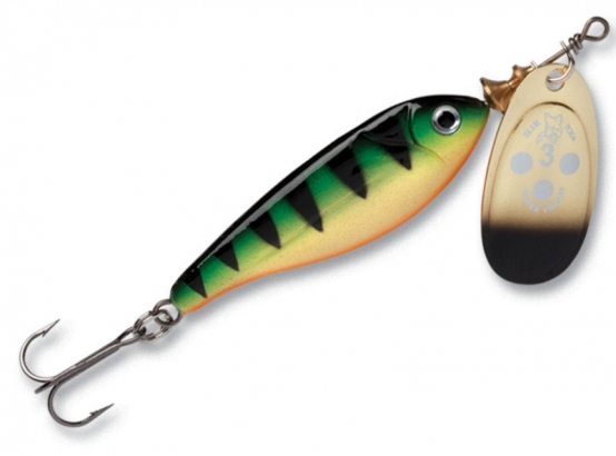 Blue Fox Vibrax Minnow Super BFMSV Nr 2, GP ryhmässä Vieheet / Spinnerit / Inlinespinnare @ Sportfiskeprylar.se (102776NO)