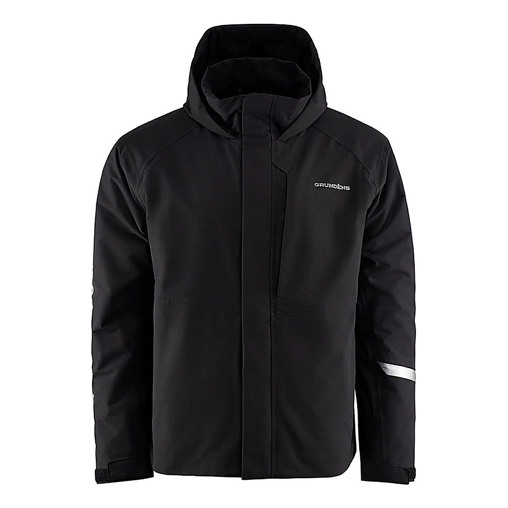 Grundéns Transmit X Jacket Black ryhmässä Vaatteet ja kengät / Vaatetus / Takit / Sadetakit @ Sportfiskeprylar.se (10282-001-0013r)