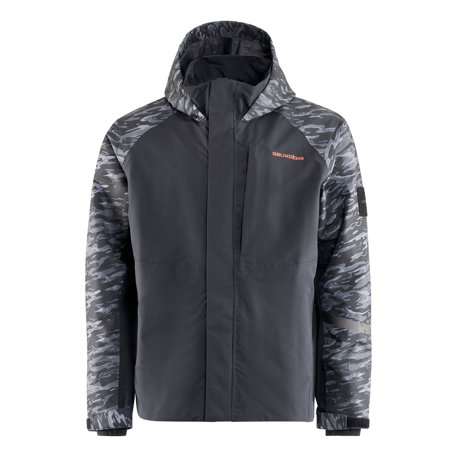 Grundéns Transmit X Jacket Blackbeard ryhmässä Vaatteet ja kengät / Vaatetus / Takit / Sadetakit @ Sportfiskeprylar.se (10282-908-0013r)
