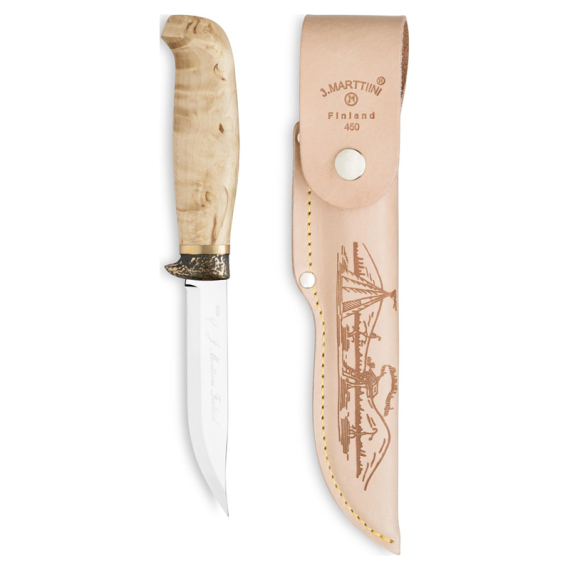 Marttiini Hunting Knife Deluxe Lynx Bronze ryhmässä Työkalut ja tarvikkeet / Puukot & kirveet / Puukot / Buschcraft puukot @ Sportfiskeprylar.se (102853NO)