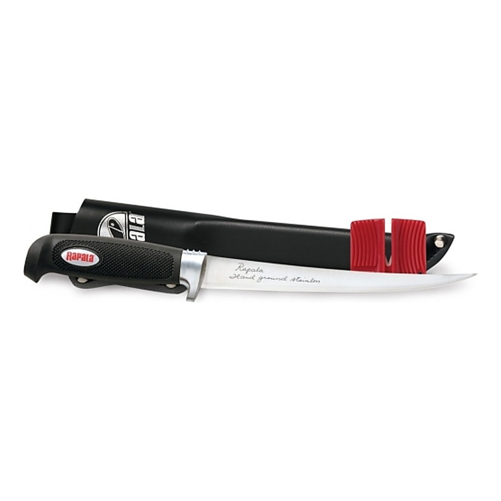 Rapala Soft Grip Fillet Knife 23 cm ryhmässä Työkalut ja tarvikkeet / Puukot & kirveet / Puukot / Fileerausveitset @ Sportfiskeprylar.se (102931NO)
