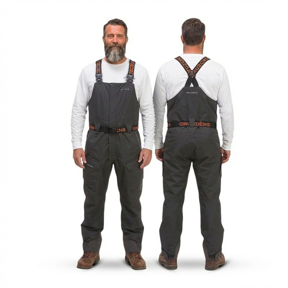 Grundéns Buoy X Gore-Tex Bib Anchor ryhmässä Vaatteet ja kengät / Vaatetus / Housut / Avohaalarit @ Sportfiskeprylar.se (10316-025-0014r)