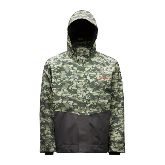 Grundéns Downrigger Gore-Tex Jacket Refraction Camo Green/Anchor ryhmässä Vaatteet ja kengät / Vaatetus / Takit / Sadetakit @ Sportfiskeprylar.se (10367-981-0015r)