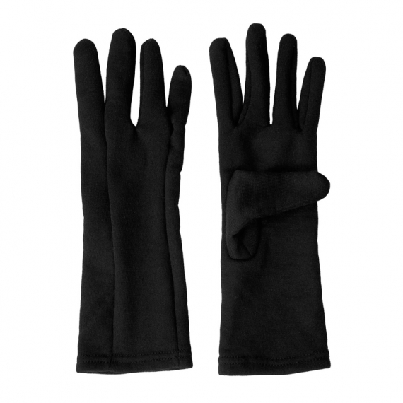 Aclima HotWool Heavy Liner Gloves Unisex, Jet Black ryhmässä Vaatteet ja kengät / Vaatetus / Hanskat ja rukkaset @ Sportfiskeprylar.se (104308r)