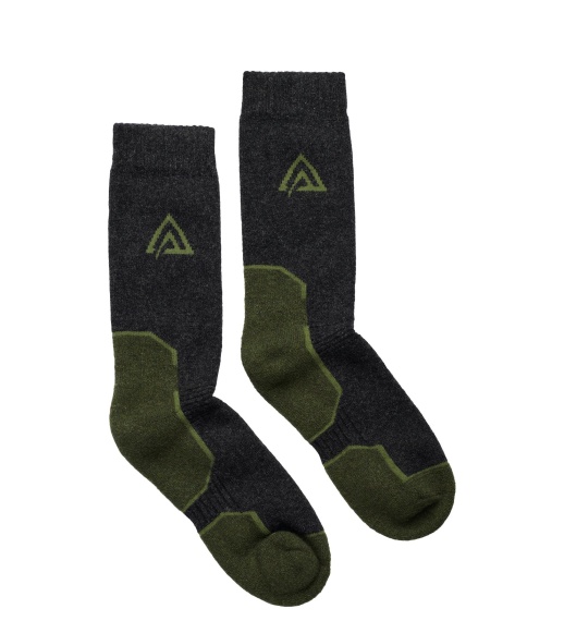 Aclima WarmWool Sock Olive Night/Dill/Marengo ryhmässä Vaatteet ja kengät / Vaatetus / Alusosat & alusvaatteet / Sukat @ Sportfiskeprylar.se (105634r)