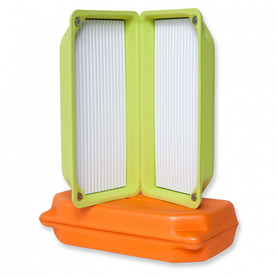Guideline Ultralight Fly Box XL - Lime Green ryhmässä Säilytys / Rasiat ja laatikot / Perhorasiat @ Sportfiskeprylar.se (105670GL)