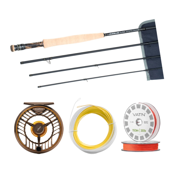 Guideline LPX Tactial Dry Fly Taper+ Flugset - 9\' #3 ryhmässä Kalastussetit / Perhokalastussetit / Yhden käden perhokalastussarjat @ Sportfiskeprylar.se (106475GL2026DRYFLY)