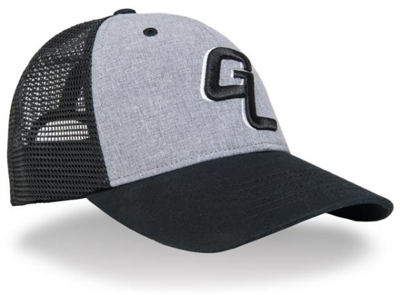Guideline Logo Cap - Heather Grey/Black ryhmässä Vaatteet ja kengät / Lippalakit ja päähineet / Lippikset / Snapback-lippikset @ Sportfiskeprylar.se (106908GL)