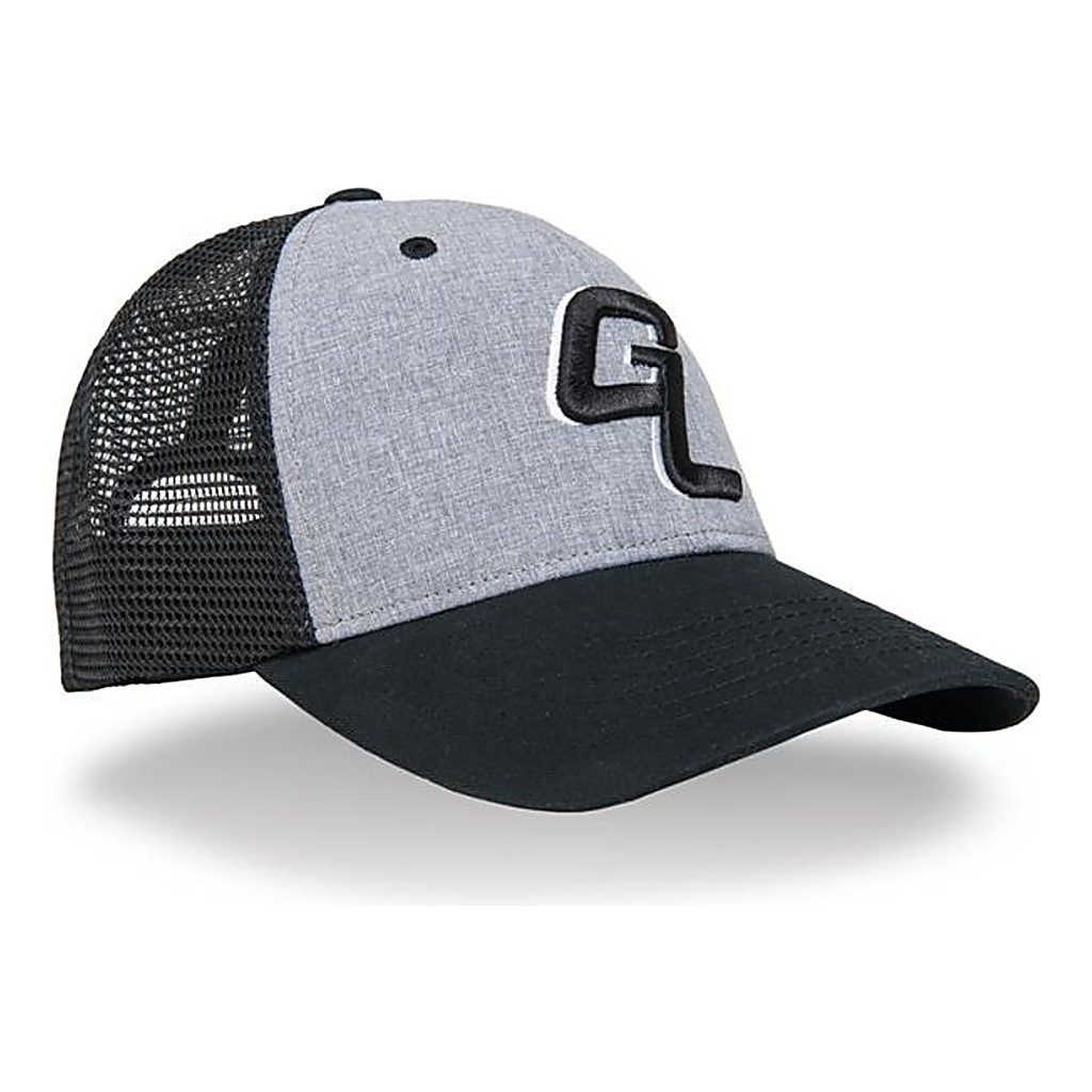 Guideline Logo Cap - Heather Grey/Black ryhmässä Vaatteet ja kengät / Lippalakit ja päähineet / Lippikset / Snapback-lippikset @ Sportfiskeprylar.se (106908GL)