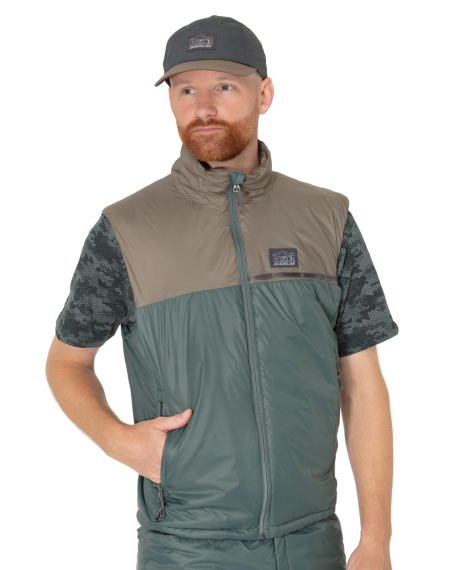 Guideline Loft Vest Walnut/Algae Green ryhmässä Vaatteet ja kengät / Vaatetus / Liivit @ Sportfiskeprylar.se (107891r)