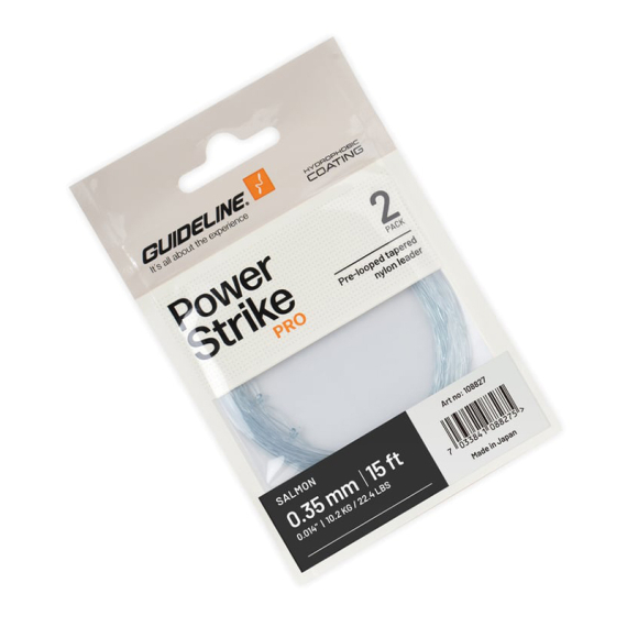 Guideline Salmon Leader 15\' ryhmässä Koukut & Tarvikkeet / perukkeet & perukemateriaalit / Valmiit perukkeet / Kartioperukkeet @ Sportfiskeprylar.se (108827GLr)