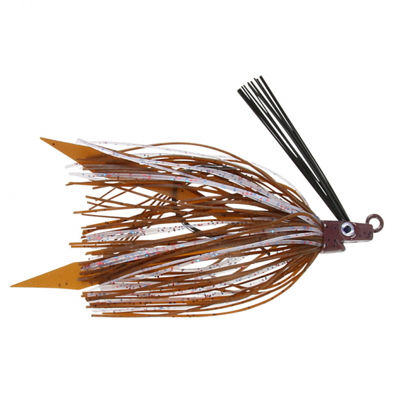 Pig Digger Swim Jig 16g - Motoroil Pepper ryhmässä Vieheet / Jigit @ Sportfiskeprylar.se (11-SD15-MOP)