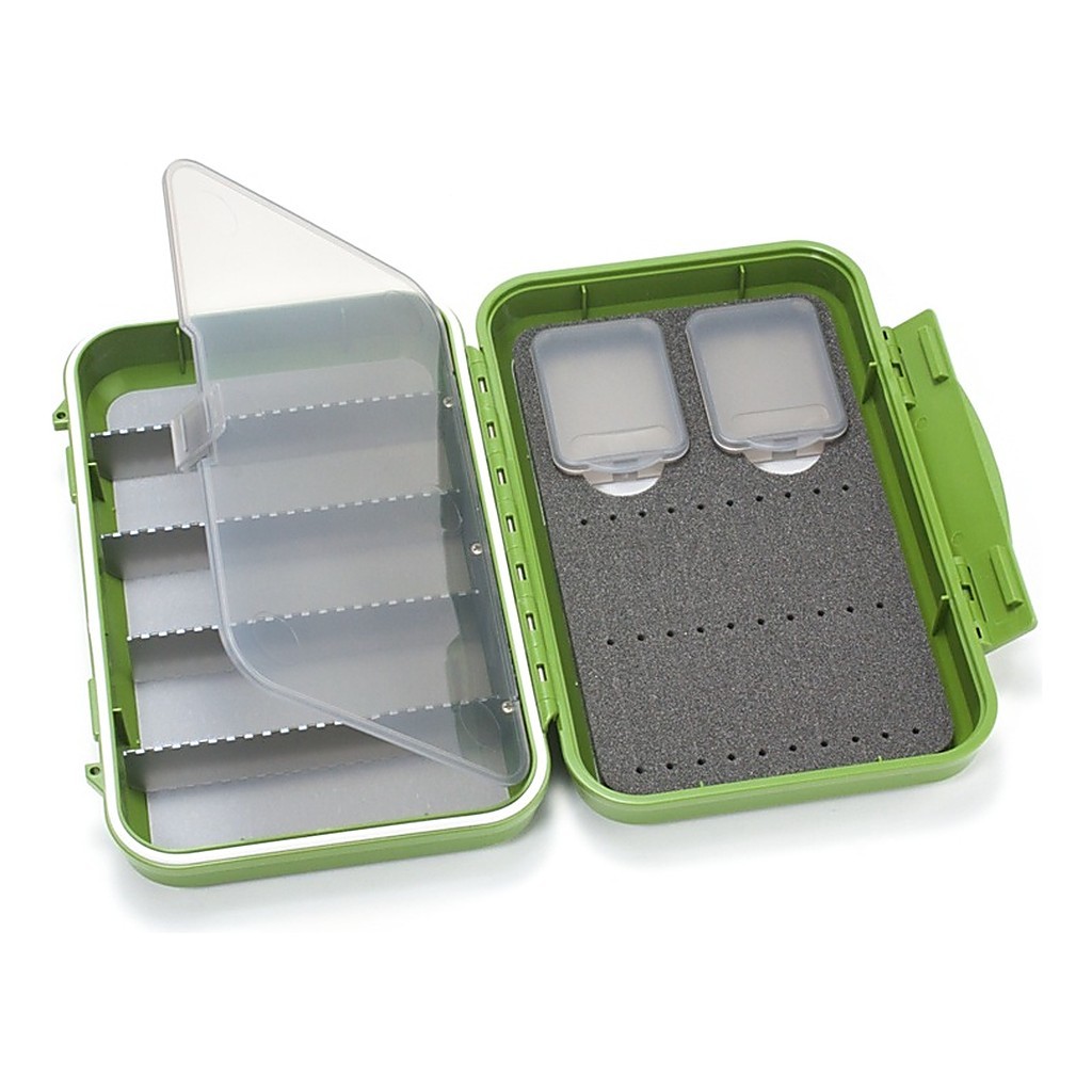 C&F Design Medium 2-Row WP Tube Fly Case w 5 Comp (CF-2405H) Olive ryhmässä Säilytys / Rasiat ja laatikot / Perhorasiat @ Sportfiskeprylar.se (1100184)