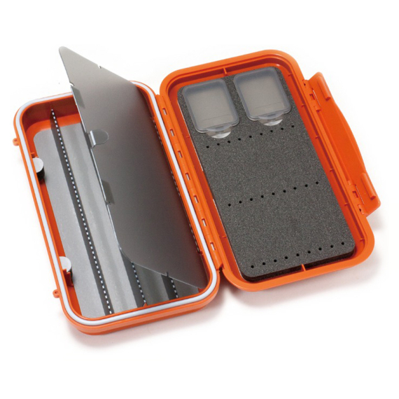 C&F Large 3-Row WP Tube Fly Case w 4 Comp (CF-3404V) Burnt Orange ryhmässä Säilytys / Rasiat ja laatikot / Perhorasiat @ Sportfiskeprylar.se (1100215)