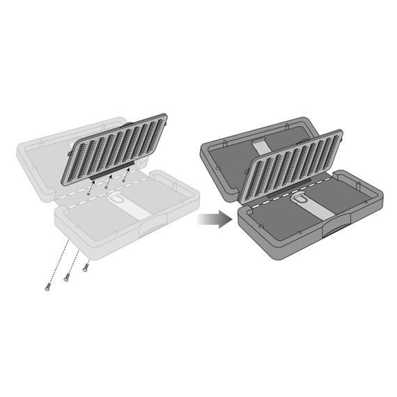 C&F Design Lightweight System Flip ryhmässä Säilytys / Rasiat ja laatikot / Perhorasiat @ Sportfiskeprylar.se (1100251r)