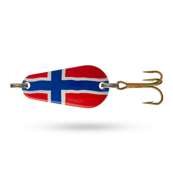 Sølvkroken Classic Norges Flagga ryhmässä Vieheet / Lusikkauistimet @ Sportfiskeprylar.se (110097SKr)