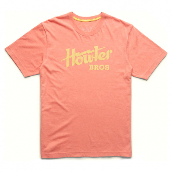Howler T-Shirt Howler Electric Coral ryhmässä Vaatteet ja kengät / Vaatetus / T-paidat @ Sportfiskeprylar.se (110922S-COR-Mr)