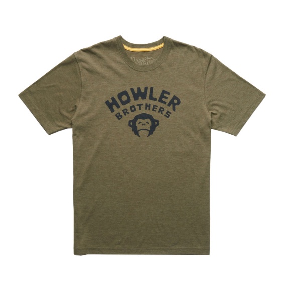 Howler T-Shirt Camp Holwer Fatigue S ryhmässä Vaatteet ja kengät / Vaatetus / T-paidat @ Sportfiskeprylar.se (110922S-FAT-S)