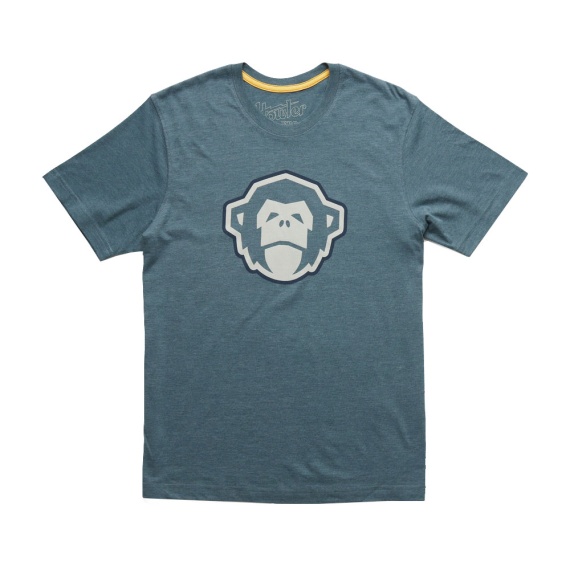 Howler T-Shirt El Mono Indigo Heather S ryhmässä Vaatteet ja kengät / Vaatetus / T-paidat @ Sportfiskeprylar.se (110922S-IND-S)