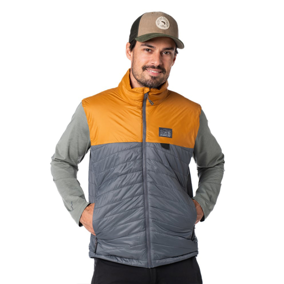 Guideline Loft 2.0 Vest Dark Gold/Iron ryhmässä Vaatteet ja kengät / Vaatetus / Liivit @ Sportfiskeprylar.se (110954GLr)